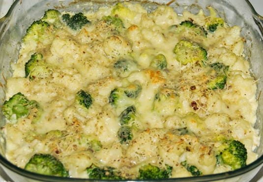 Casseruola di cavolfiore per bambini