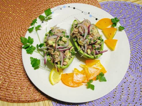 Hausgemachter Avocadosalat