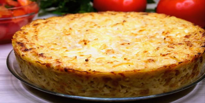 Pasta-Auflauf mit Hackfleisch wie im Kindergarten