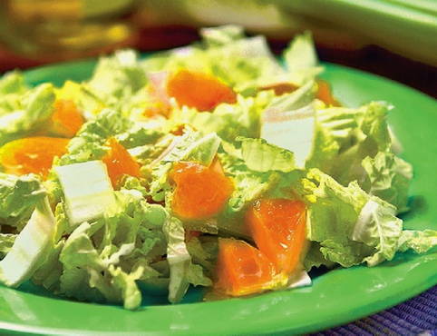 Peking-Kohlsalat mit Orange