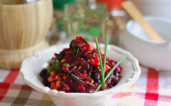 Rüben-Bohnen-Salat