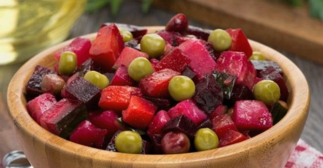 Rote-Bete-Salat wie im Kindergarten