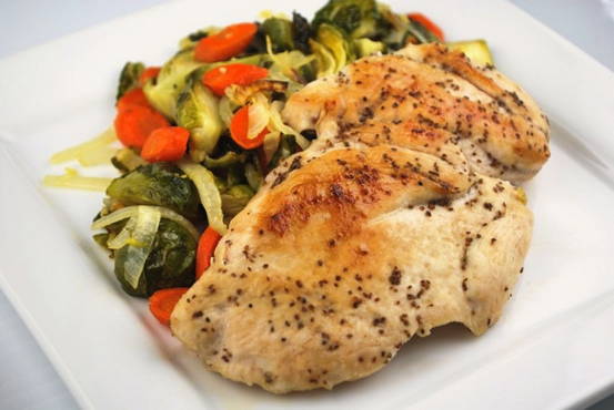 Costolette di pollo senza farina