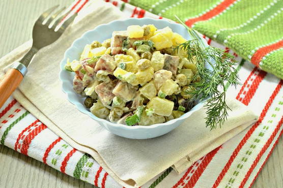 Thunfisch-Erbsen-Salat