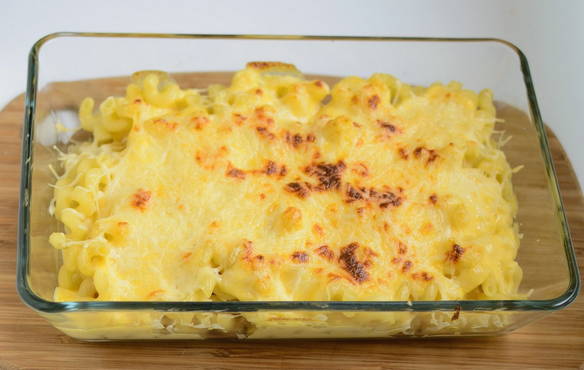 Pasta-Auflauf mit Ei