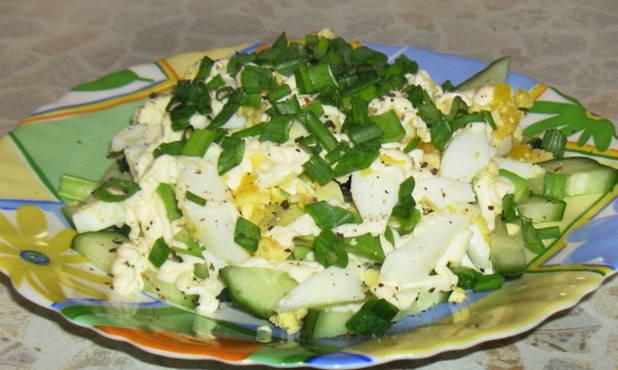 Avocado-Ei-Gurken-Salat