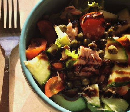 Thunfisch-Kapern-Salat