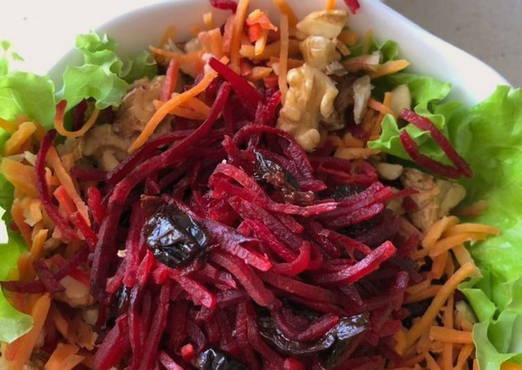 Rote-Bete-Karotten-Salat