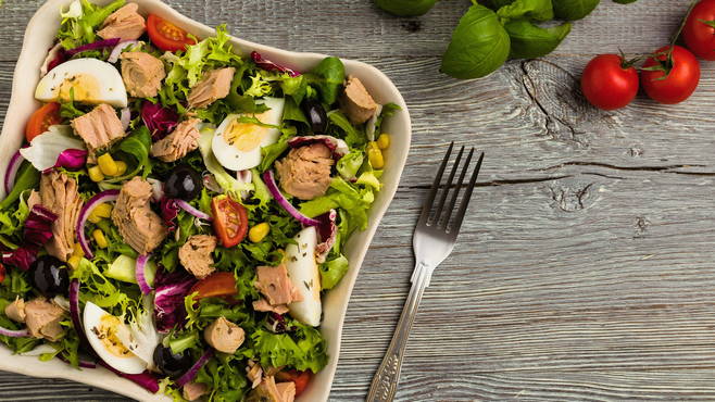 Thunfischsalat ohne Mayonnaise