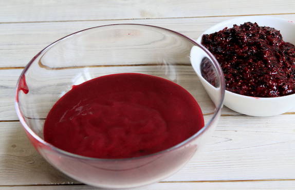 Johannisbeermarmelade mit Mixer