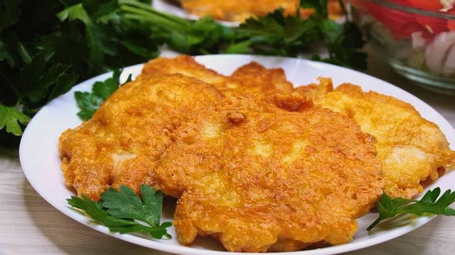 Costolette di pollo in pastella con formaggio