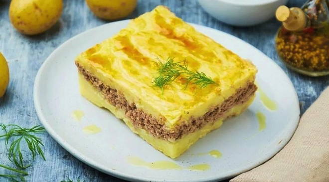 Kartoffelauflauf mit Hackfleisch