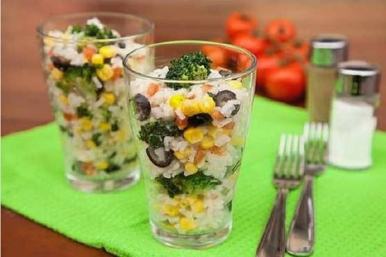 Insalata di broccoli e mais