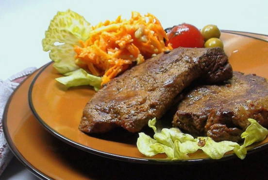 Braciole Di Fegato Di Maiale