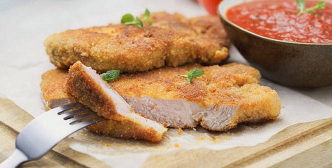 Braciola di maiale in padella