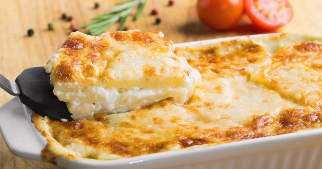 Sformato di patate senza formaggio