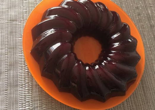Heidelbeergelee mit Gelatine