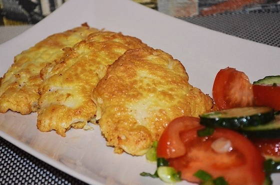 Costolette di pollo in pastella al forno