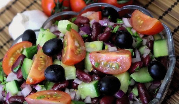 Insalata di fagioli senza maionese