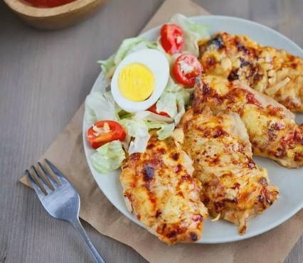 Costolette di pollo al forno