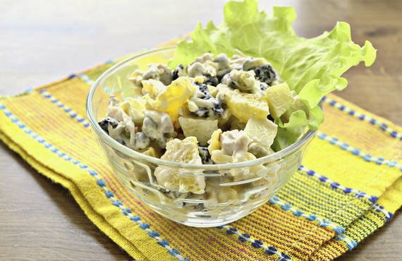 Insalata di manzo e prugne