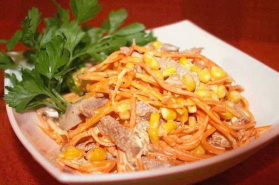 Insalata di lingua coreana