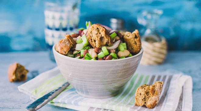 Insalata di fagioli magri