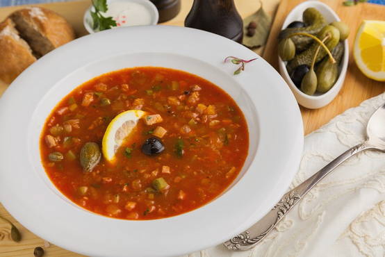 Solyanka in een slowcooker