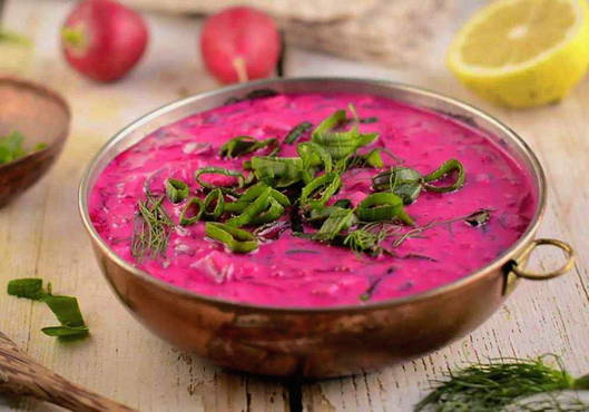 Hideg litván borscht