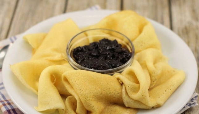 Pandekager med creme fraiche uden æg