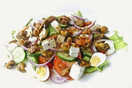 Insalata di cozze e feta