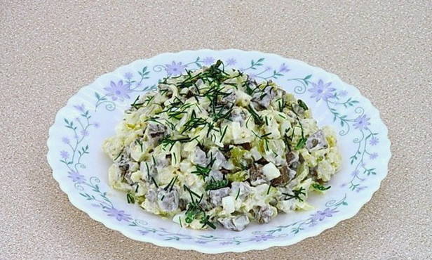 Insalata di fegato di manzo