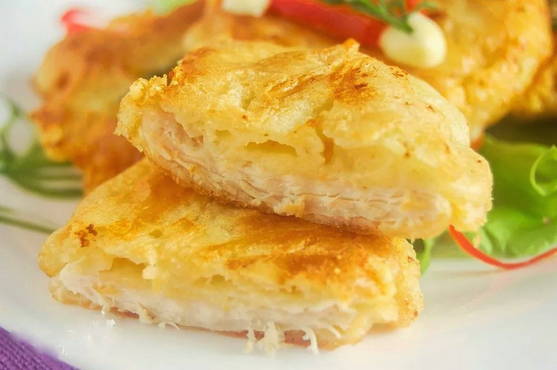 Costolette di pollo al formaggio