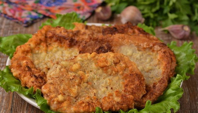 Braciole di maiale con senape al forno