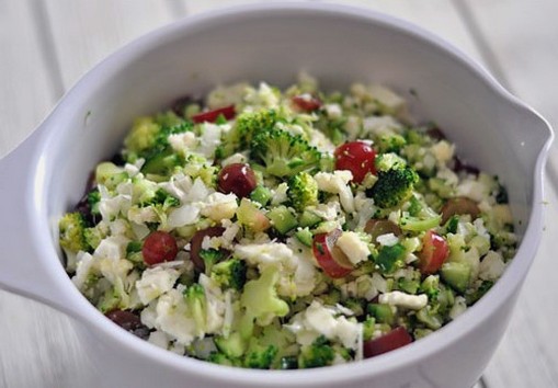 Insalata di broccoli senza maionese