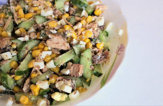 Thunfisch- und Feldsalat PP