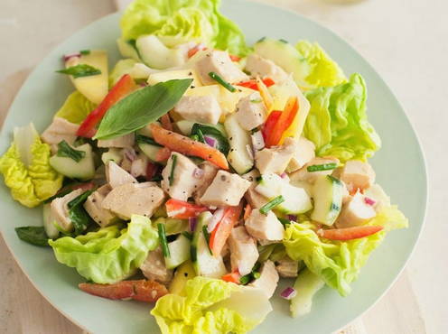 Insalata di pollo e uova