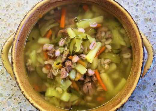 Pickle med byg og pickles