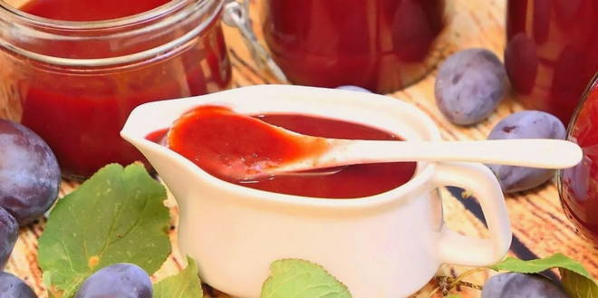Pflaumen-Tomaten-Tkemali