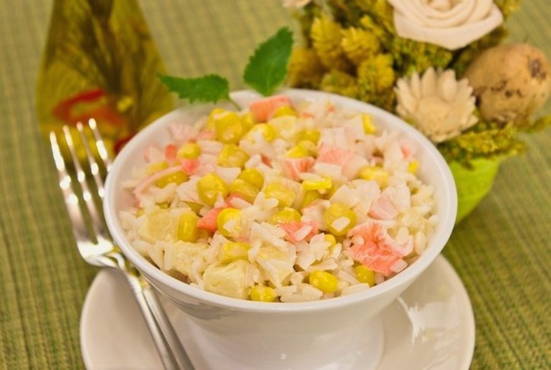 Krabbensalat ohne Gurke