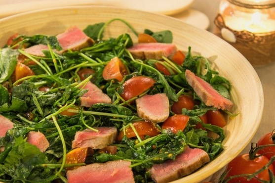Thunfisch-Rucola-Salat