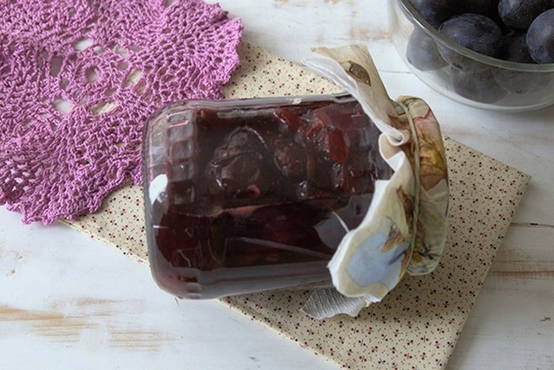 Pflaumenmarmelade für den Winter