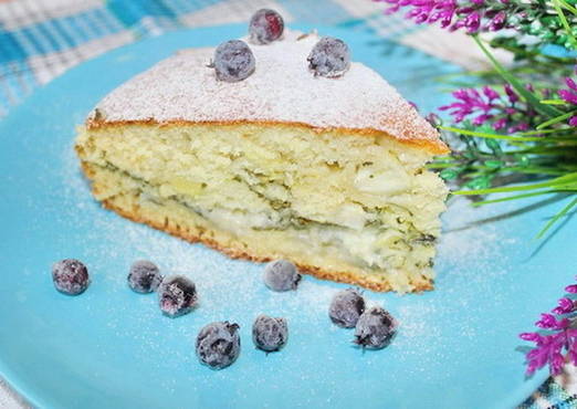 Sauerampferkuchen mit Kefir