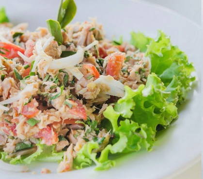 Thunfischsalat mit Gemüse