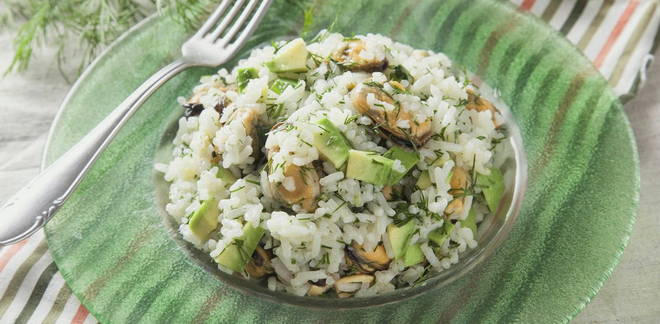 Insalata di cozze e riso