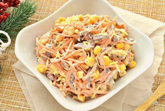Insalata di manzo e mais