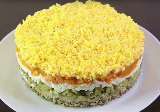 Hühnerlebersalat