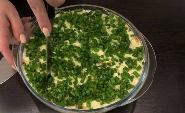 Insalate con prosciutto e funghi