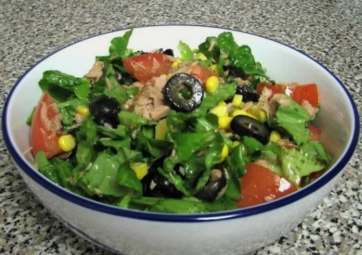 Insalata di tonno alle erbe