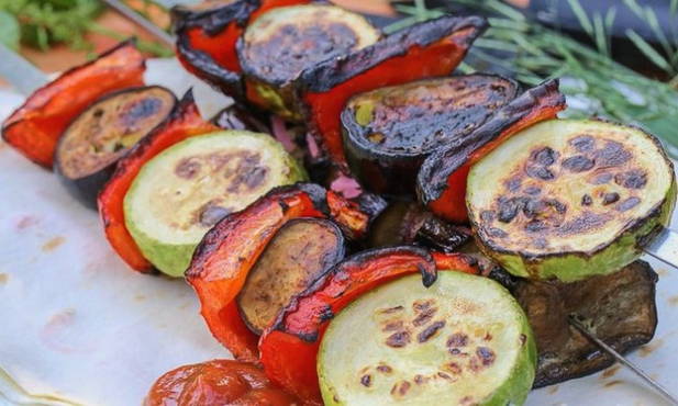 Verdure grigliate in salsa di soia
